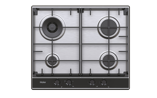Haier Series 2 HAHG6BR4S2X Нержавеющая сталь Встроенный 59.5 cm Газовый 4 зона(ы)