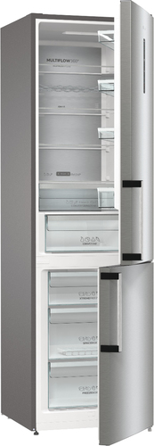 Gorenje NRC6204SXL5M Отдельно стоящий 361 L Серебристый