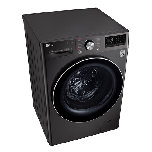 LG F4DV910H2S washer dryer Freestanding Front-load Black – image 9