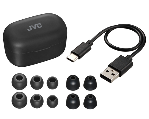 JVC HA-A25T-BN-E Earbud oordopjes Zwart, afbeelding 5