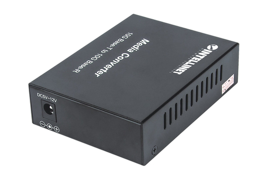 Intellinet 10GBase-T to 10GBase-R Media Converter, 1 x 10 GB SFP Slot, 1 x 10GB RJ45 Port (Euro 2-pin plug) Medieomsætter Gigabit Ethernet 10 Gigabit Ethernet 5 Gigabit Ethernet 2.5 Gigabit Ethernet – billede 7