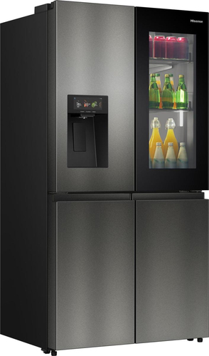 Hisense RQ600P7SKE Amerikaanse koelkast Zwart, afbeelding 2