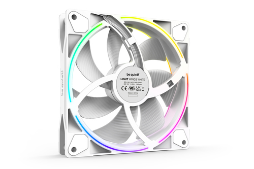 Be quiet! LIGHT WINGS White 140mm PWM Triple-Pack, afbeelding 4