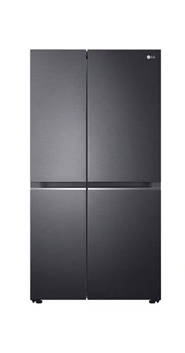 LG GS-B655MBL side-by-side refrigerator Freestanding