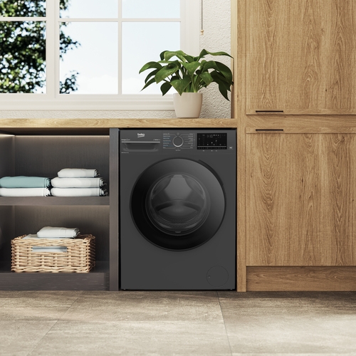 Beko bPRO 500 BM5D59645UA 9 kg Washer Dryer - Anthracite, Silver/Grey,Black - image 8