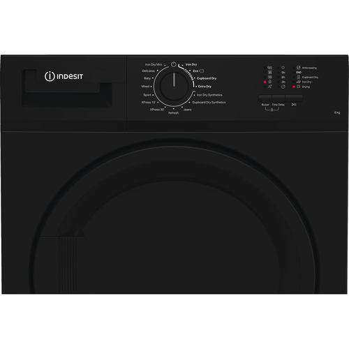 Indesit C YD C82 Bbgl UK 8 kg Condenser Tumble Dryer - Black - image 5