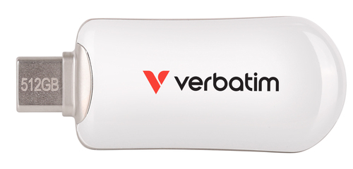 Verbatim Plectra USB-C Flash Drive White