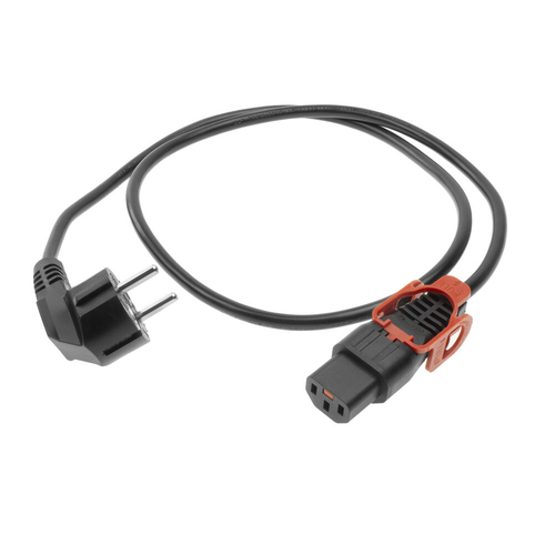 PWRCORD RA - C13 LOCK+ 2M 5PCS. 1 stk, afbeelding 2