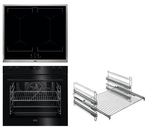 AEG EX73PMAXB2 cooking appliance set Zone induction hob Electric