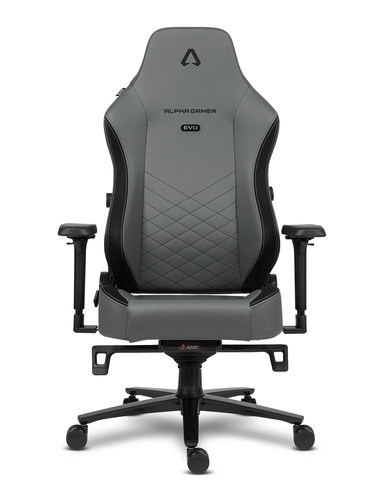 Alpha Gamer Alegra EVO Silla para videojuegos universal Asiento acolchado Gris