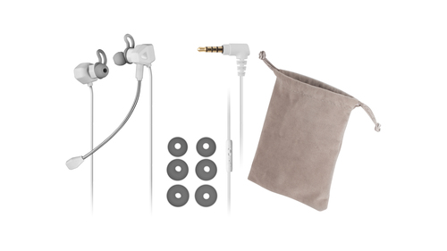 Mars Gaming MIHXW headphones/headset Wired In-ear White – image 2