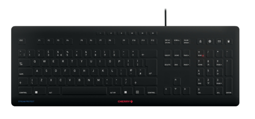 Contour Design JK-8502GB-2 клавиатура Универсальная USB QWERTY Британский английский Черный