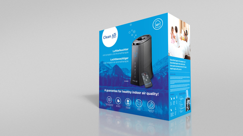 Clean Air Optima CA-603NW Luchtbevochtiger Zwart, afbeelding 9