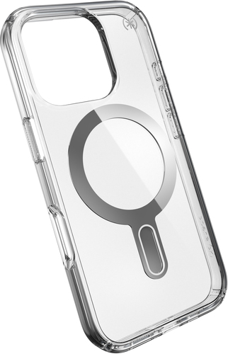 Speck Presidio Perfect Clear + ClickLock Apple iPhone 16 Pro Clear - with Microban