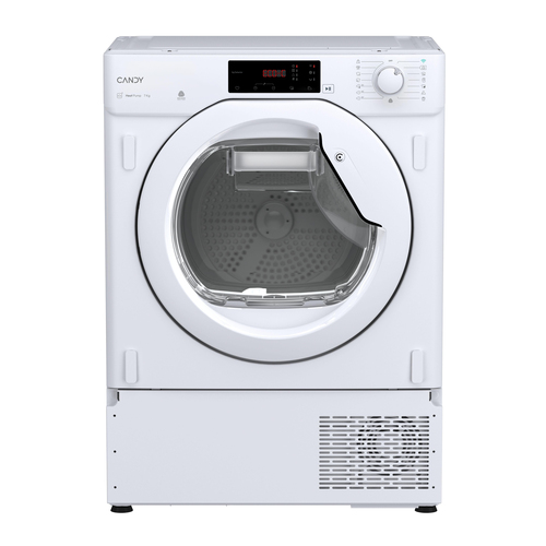 Candy Smart BCTD1 H7A1TE-80 Wifi Connected 7Kg Integrated Heat Pump Tumble Dryer - White - A+ Rated, White - image 1