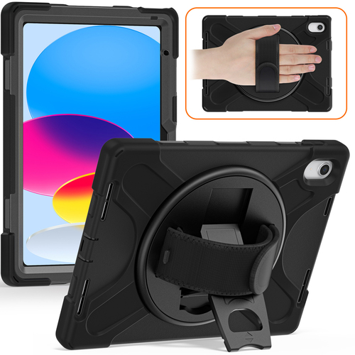 Origin Storage iPad Case 10th 10.9 2022/iPad 11 2025 With Portable Shoulder strap & PET screen protector