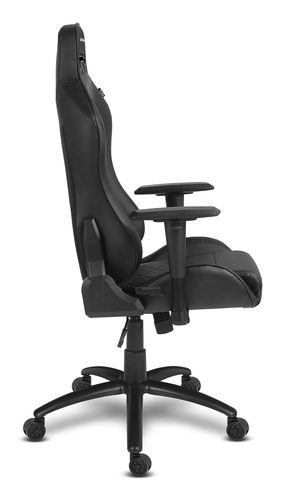 Alpha Gamer AGATENA-BK silla para videojuegos Silla para videojuegos de PC Asiento acolchado Negro