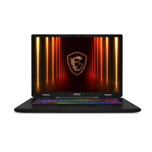 MSI Crosshair 17 HX AI D2XWGKG-001FR Intel Core Ultra 7 255HX Ноутбук 43,2 cm (17") Quad HD+ 16 GB DDR5-SDRAM 1 TB Твердотельный накопитель (SSD) NVIDIA GeForce RTX 5070 Wi-Fi 6E (802.11ax) Windows 11 Home Серый AZERTY Французский