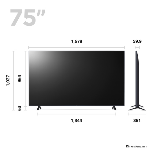LG 75UR80006LJ.AEK TV – image 3
