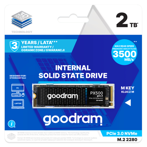 Goodram PX500 GEN.3 SSDPR-PX500-02T-80-G3 – image 4