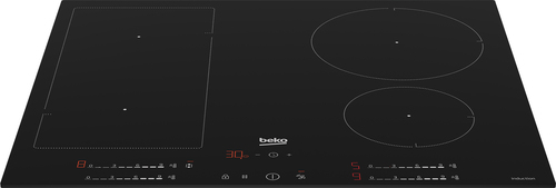 Beko HIIP64530UFT 60cm 4 Zone Induction Hob in Black - image 4