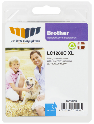 MM Cyan Inkjet Cartridge (LC1280XLC)