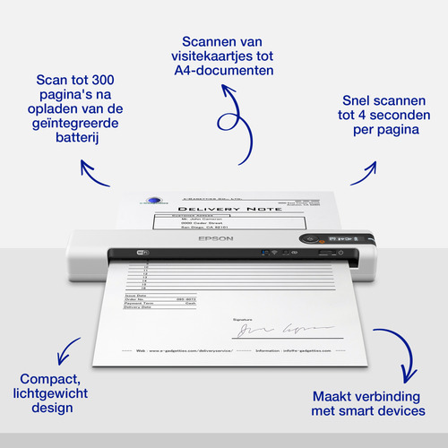 Epson WorkForce DS-80W feedscanner – Foto 6 van 10