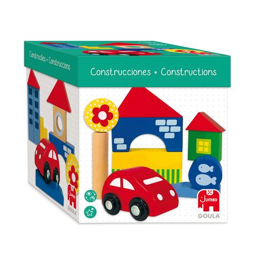 Goula - Holzbausteine Set (26 Spielsteine)