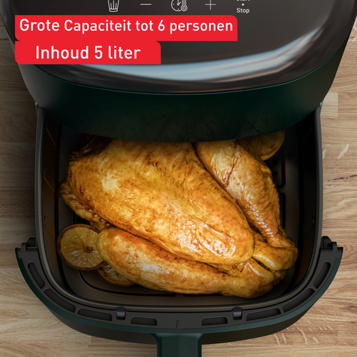 Tefal Easy Fry Max friteuse sans huile 5 L EY2453 - Vert forêt – Photo 4 sur 10