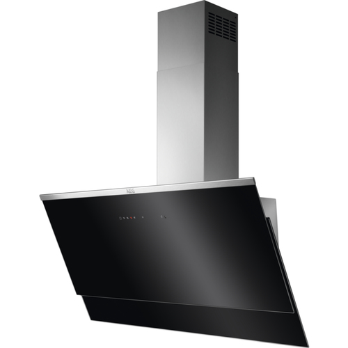 AEG DVS597AHG Black, Stainless steel 400 m³/h
