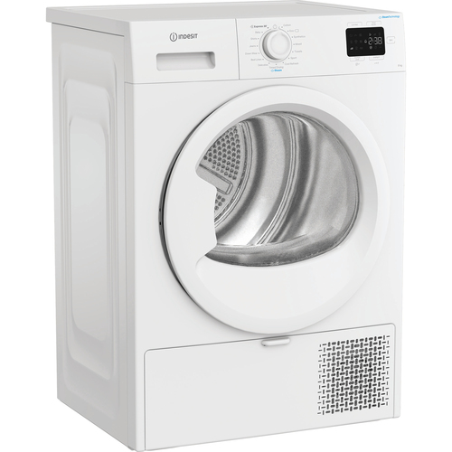 Indesit CYSD82DWWUK 8kg Heat Pump Condenser Dryer in White A Rated Ste - image 4