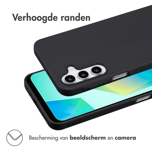 Accezz Color Backcover voor Samsung Galaxy A16 5G Telefoonhoesje Zwart, afbeelding 2