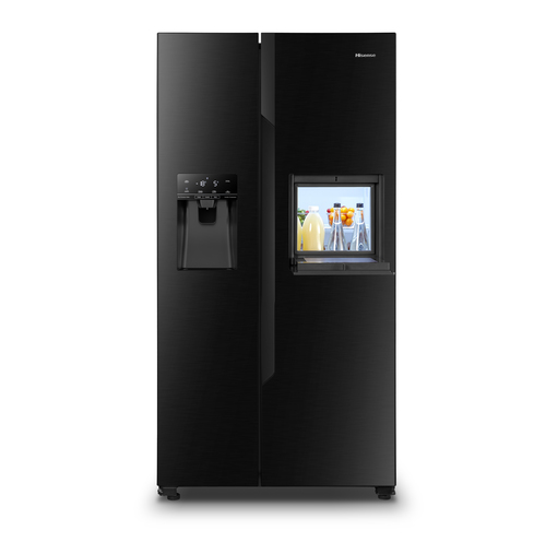 Hisense RS694N4BBF side-by-side refrigerator Freestanding – image 7