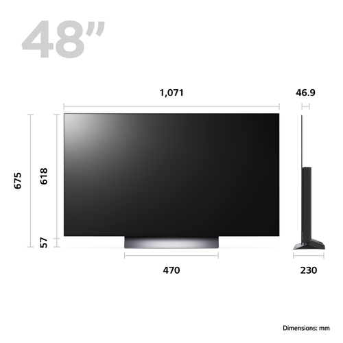 LG OLED48C36LA.AEK TV – image 3