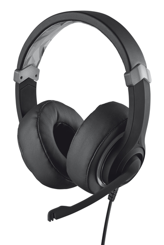 Trust 20180 headphones/headset Wired Head-band Gaming Black
