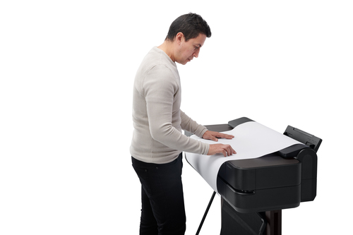 HP Inc. Ploter DesignJet T650 24-in Printer 5HB08D