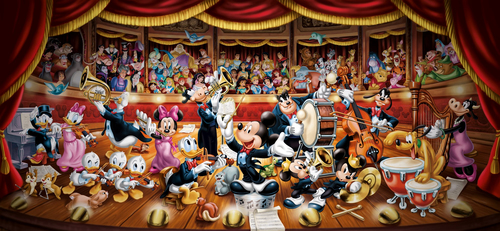 Clementoni Disney Orchestra Составная картинка-головоломка 13200 шт Мультфильмы