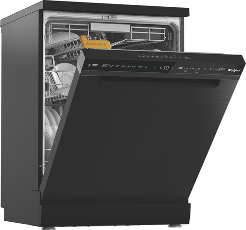 Whirlpool W8F HS61BS Vrijstaande vaatwasser Zwart, afbeelding 2