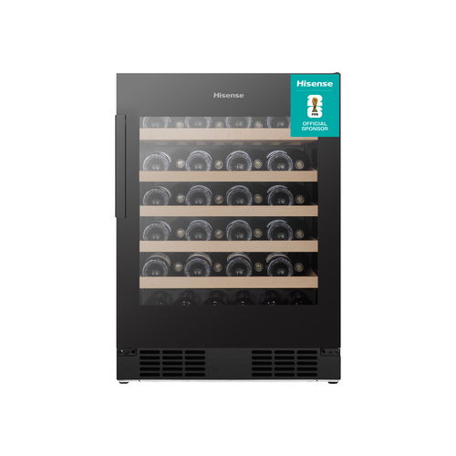 Hisense RW3N132GSLF Wine Cooler - Black - F Rated, Black - image 2