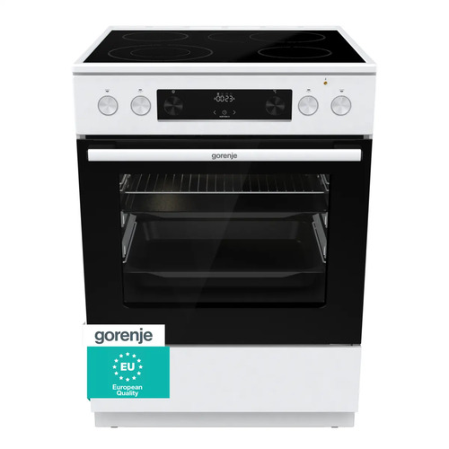Gorenje GECS6C70WPA Freestanding cooker Electric Ceramic hob White