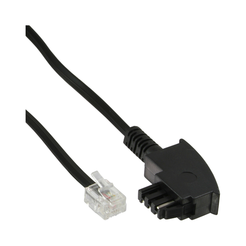 Product image: InLine TAE-F cable, for Import, TAE-F to 6P4C, 6m