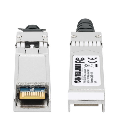 INTELLINET SFP+ 10G Passives DAC Twinax-Kabel 1,0m MSA-konf., afbeelding 3