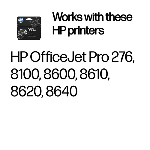 HP 950XL High Yield Black Original Ink Cartridge (CN045AE) - image 2