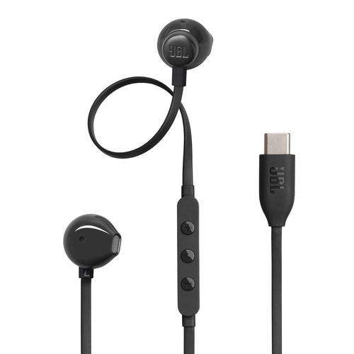 JBL Tune 305C Гарнитура Проводная Вкладыши Calls/Music USB Type-C Черный