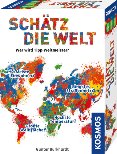 Kosmos Schätz die Welt 45 min Board game Учебный