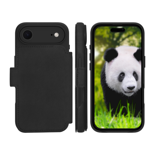 DBramante1928 Lynge iPhone Air Book Case Leer met MagSafe Zwart, afbeelding 3