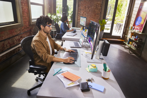 HP Inc. Monitor Pro seria 7 37.5 cala  WQHD+ Thunderbolt 4 - 738pu