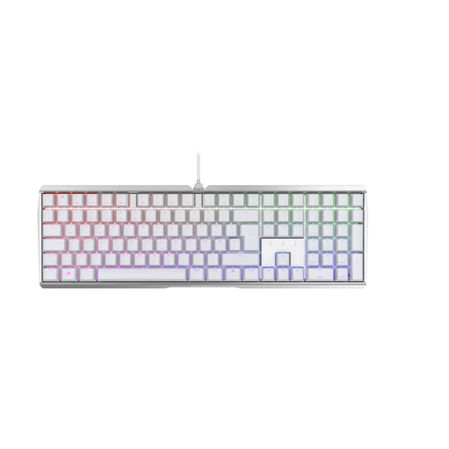 CHERRY MX 3.0S RGB клавиатура Игровой USB QWERTZ Немецкий Белый