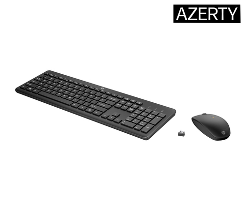 Zestaw bezprzewodowy myszy i klawiatury HP 230 - czarny 18H24AA