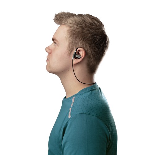 Trust 23345 headphones/headset Wireless Ear-hook, Neck-band Sports Bluetooth Black, Grey – image 6